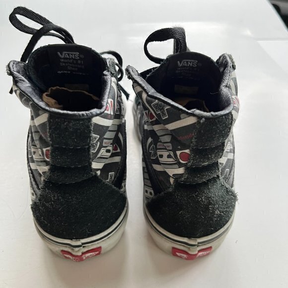 Vans‎ Shoes Vans X Nintendo Sk8 Hi Nes Controller All Over Print Game Over 5.5 - Picture 5 of 8